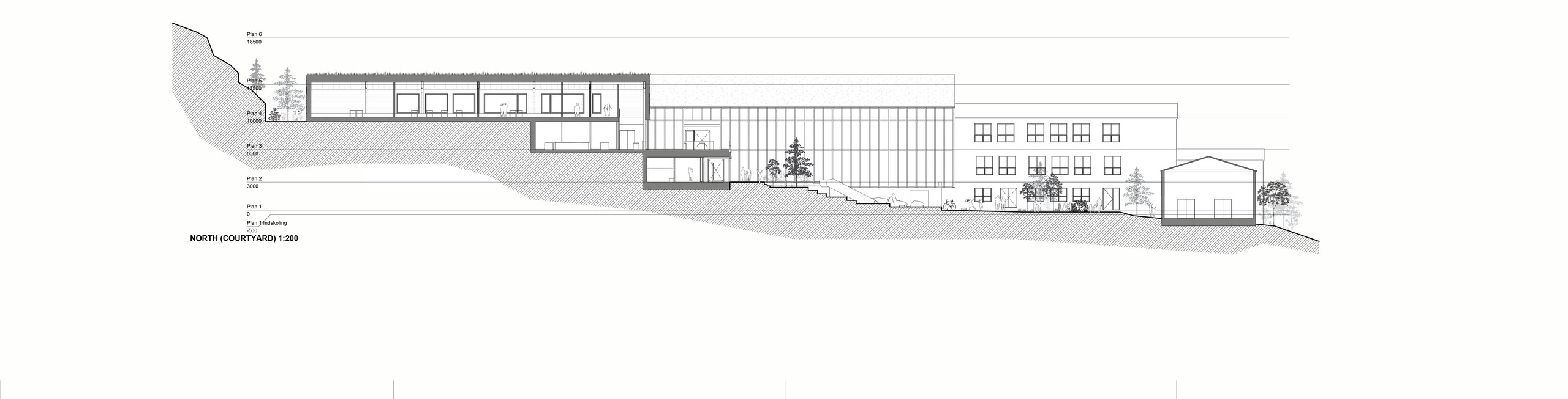 Glyvra-Schule, Färöer-Inseln, Fassade