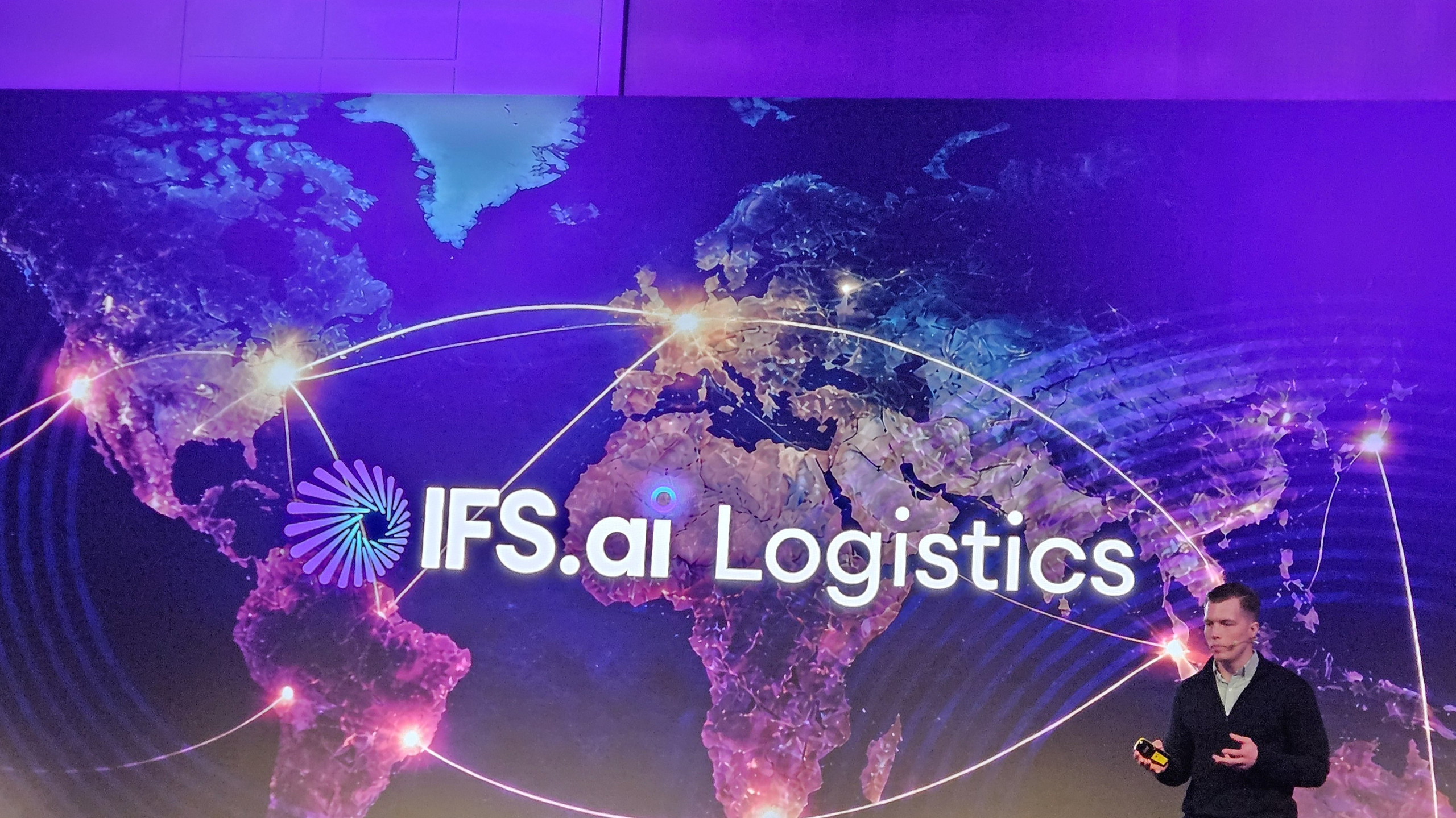 IFS.ai Logistics Lieferkette