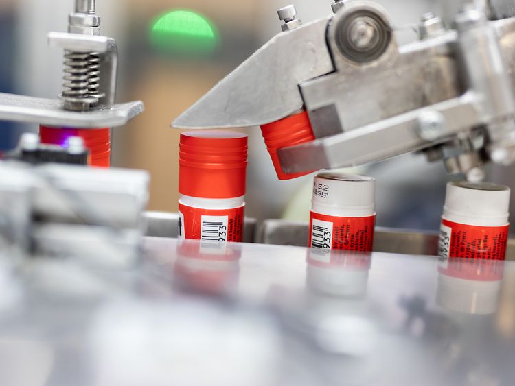 Die Pritt-Produktion am Standort Düsseldorf