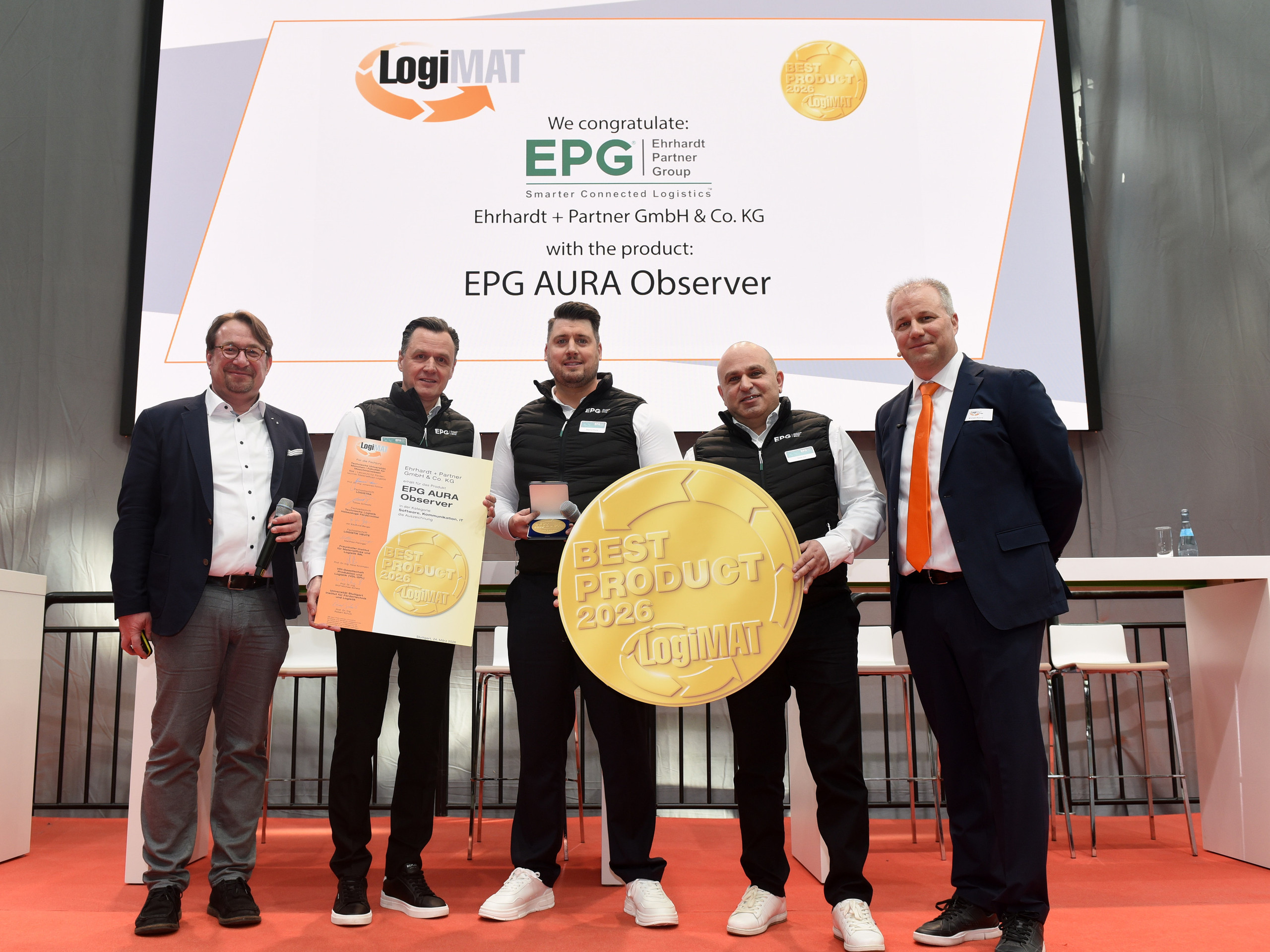 LogiMAT EPG Aura Observer von der Ehrhardt Partner Group