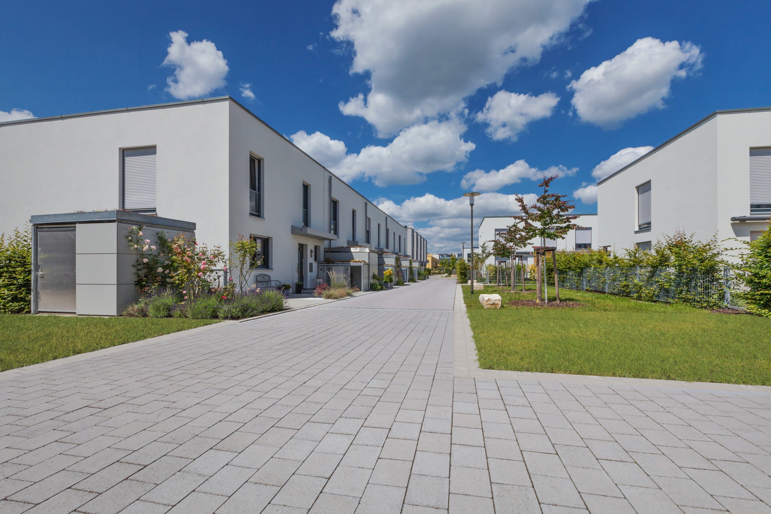 Betonsteinpflaster mit hohem Recycling-Anteil