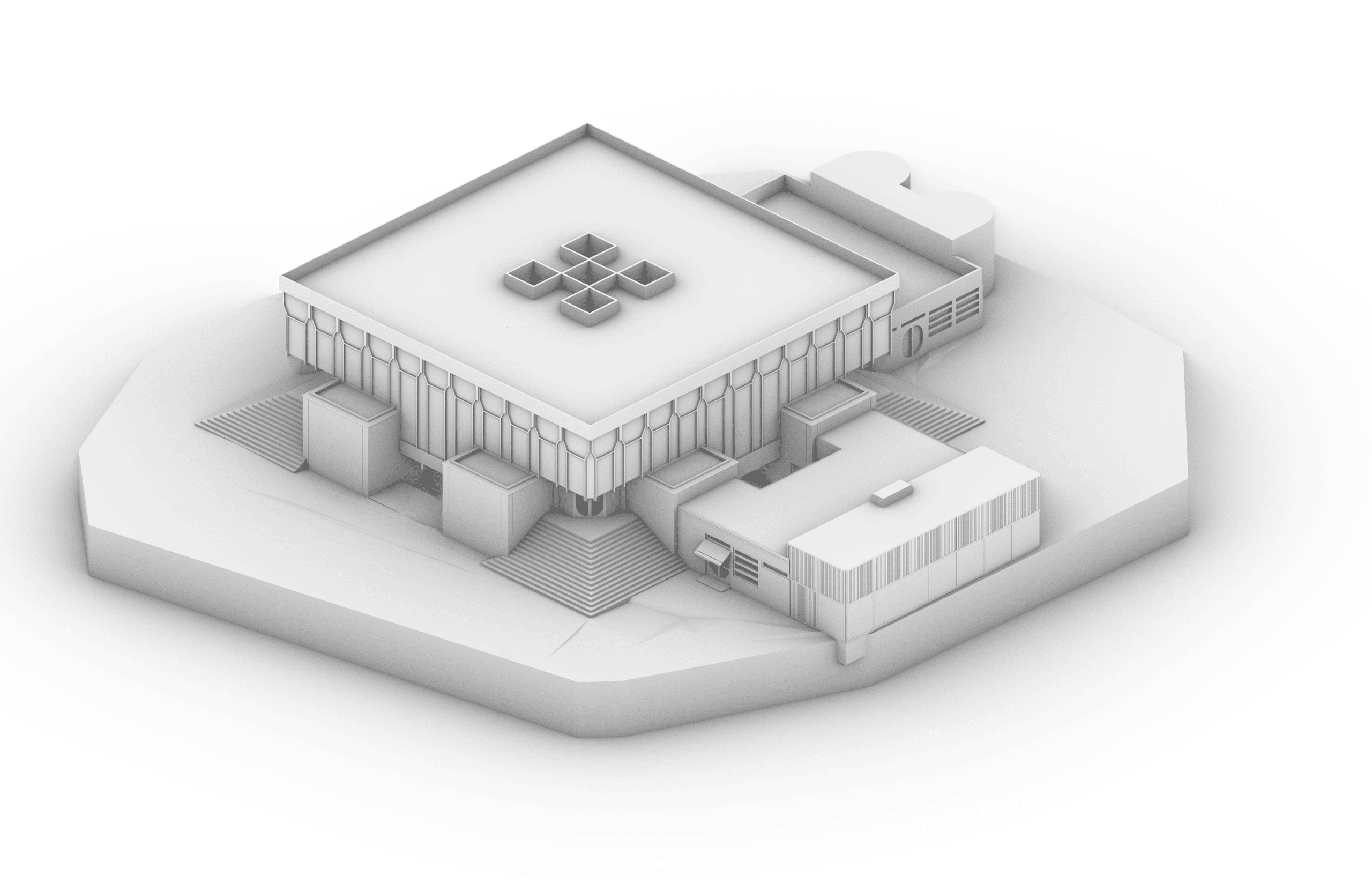 Modell einer Kirchenumnutzung in Innsbruck
