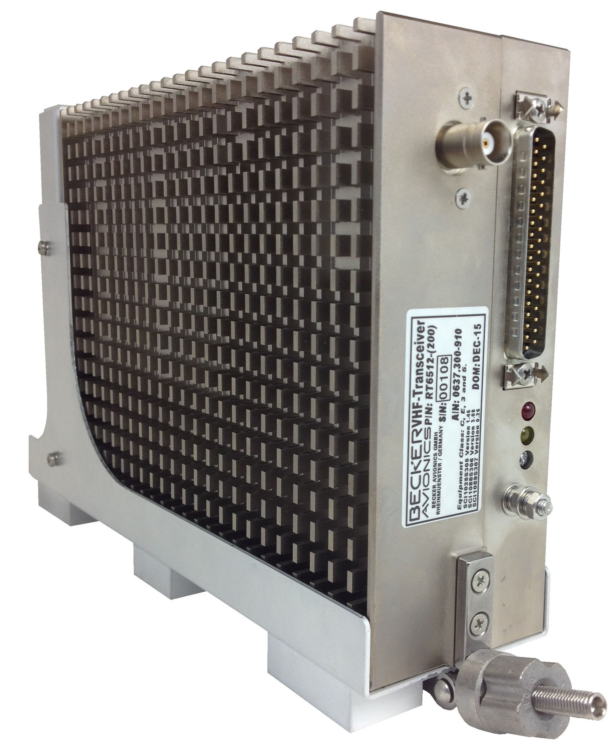 Effiziente Beschaffung für die Luftfahrt: Im Prime Line VHF Radio RT6512 von Becker Avionics kommen Abschirmbleche von Facturee zum Einsatz. <p>Präzision im Detail: Im abgebildeten Prime Line VHF Radio RT6512 kommen Abschirmbleche zum Einsatz, die Becker Avionics über den One-Stop-Shop Facturee bezieht.<p>