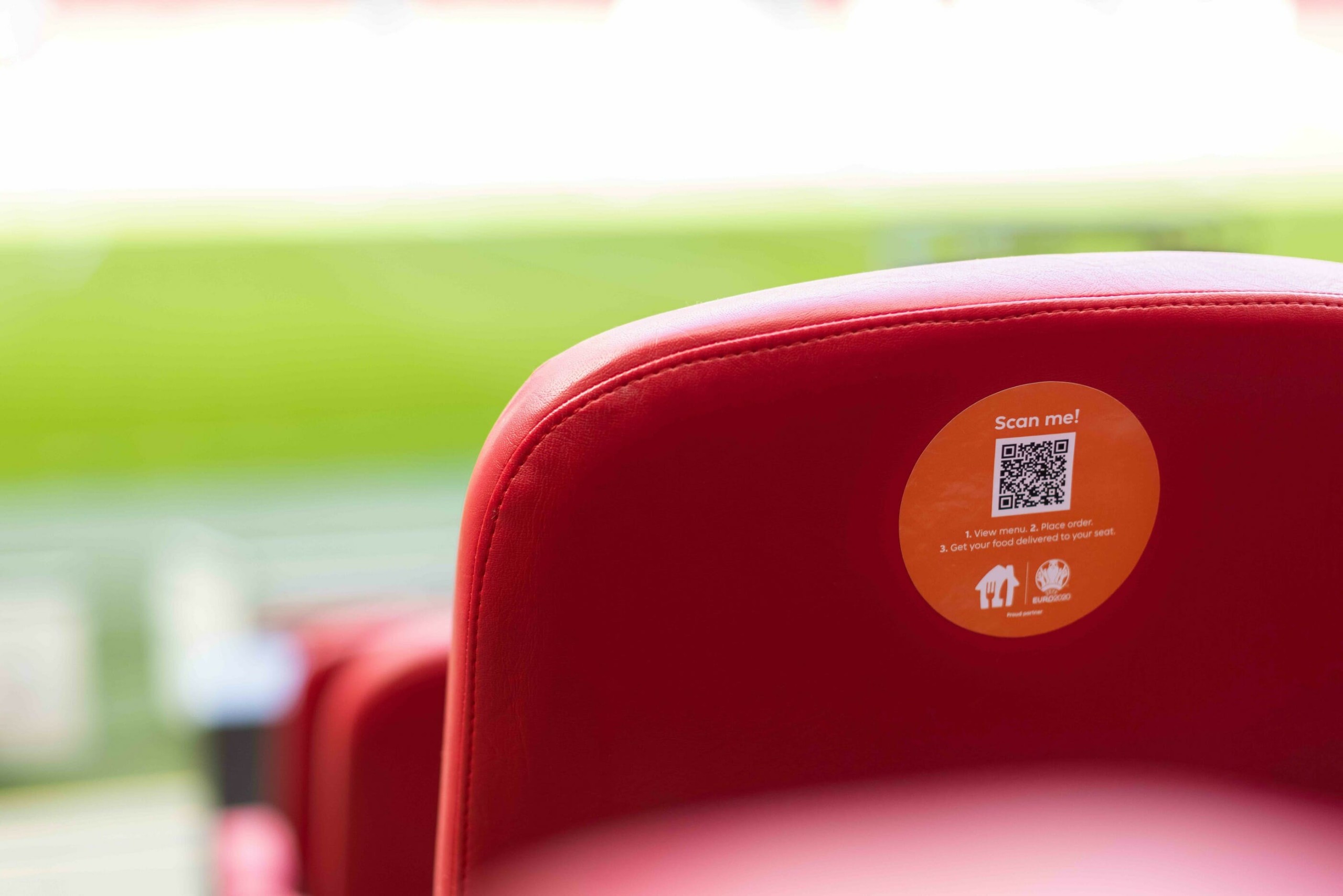 Lieferando: In-Stadium Delivery, bestellen über QR-Code