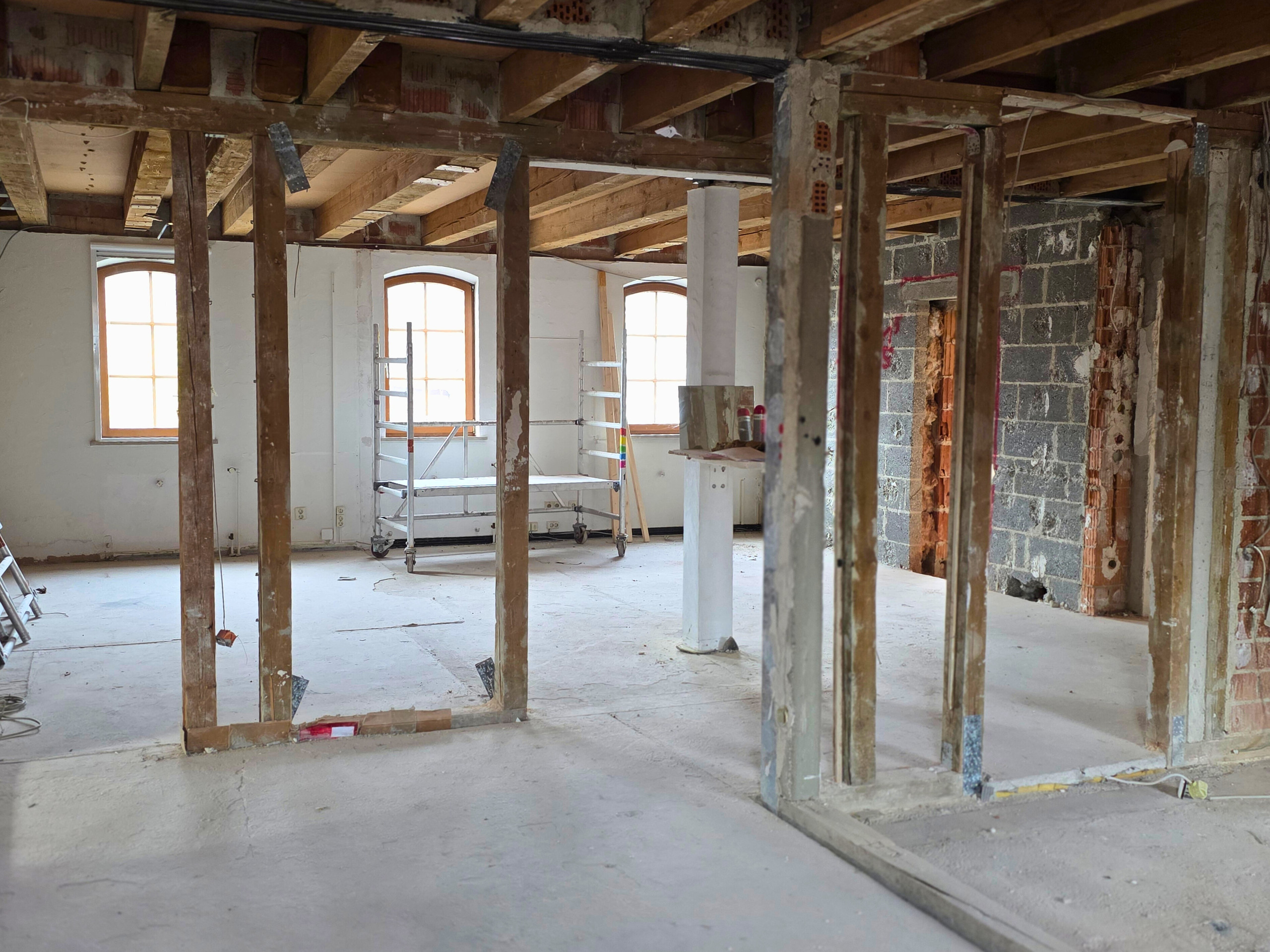 Klare Trennung von Historie und modernem Kern