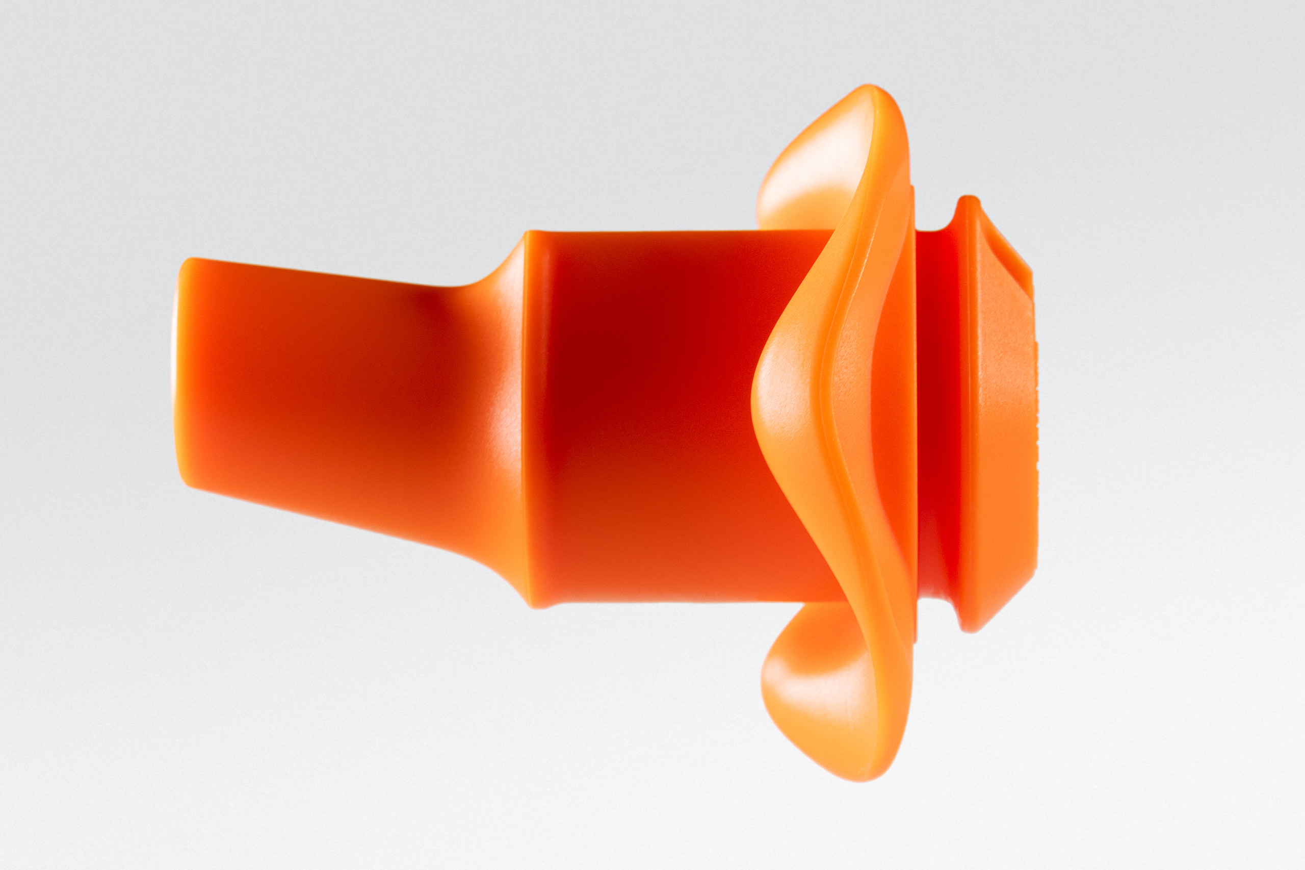 Orangenes Mundstück