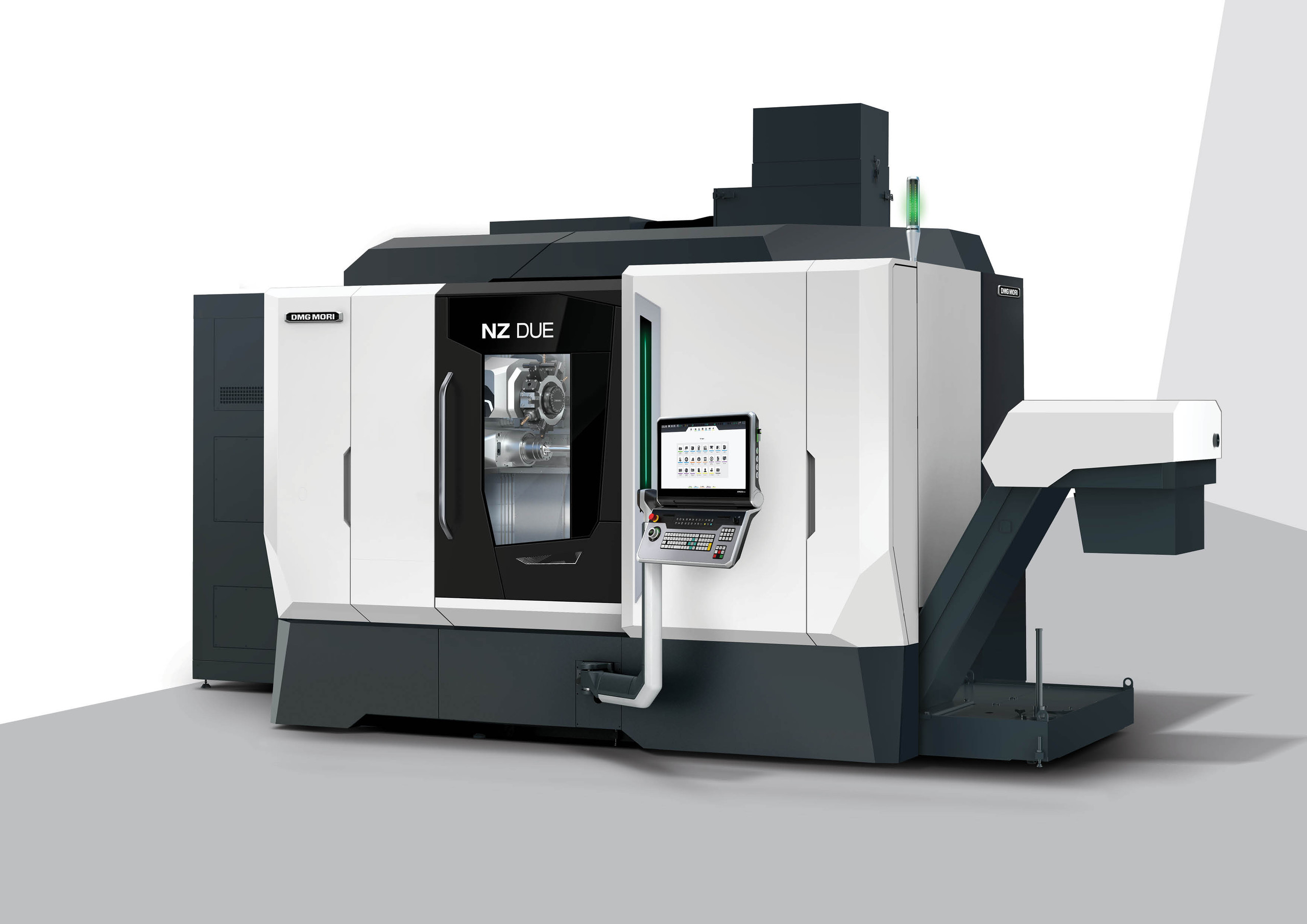 Das Bild zeigt die Produktionsdrehmaschine NZ Due.
