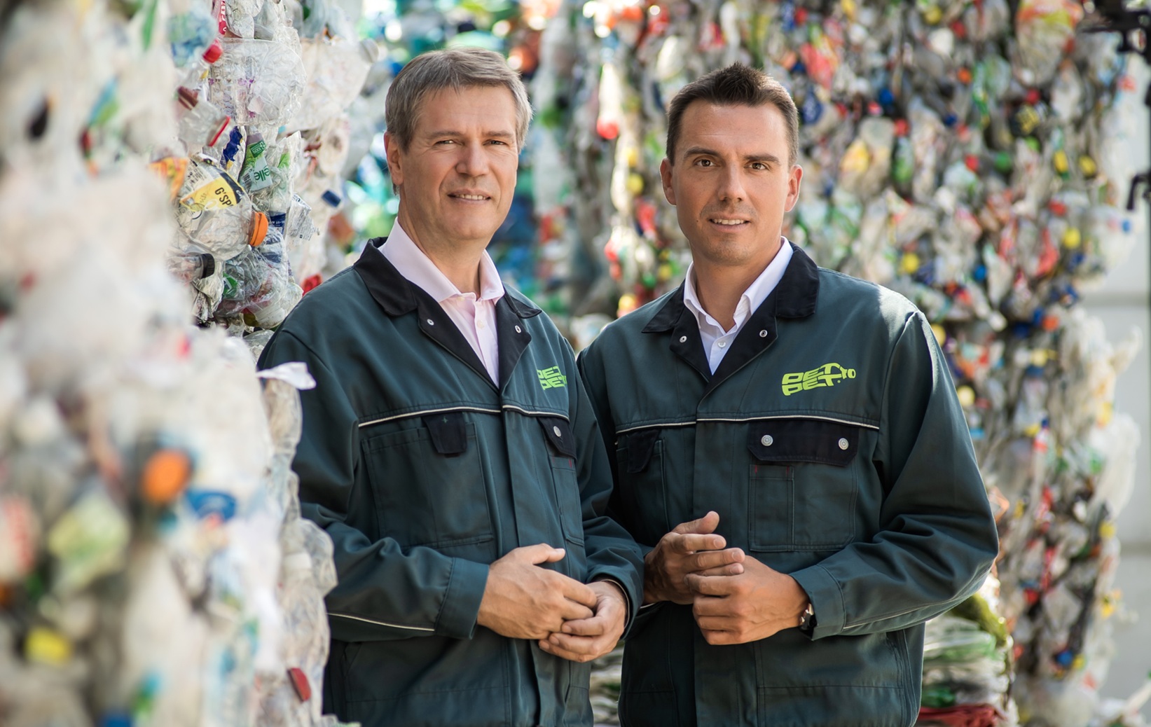 PET to PET Geschäftsführung: Christian Strasser (links) und Thomas Billes (rechts)