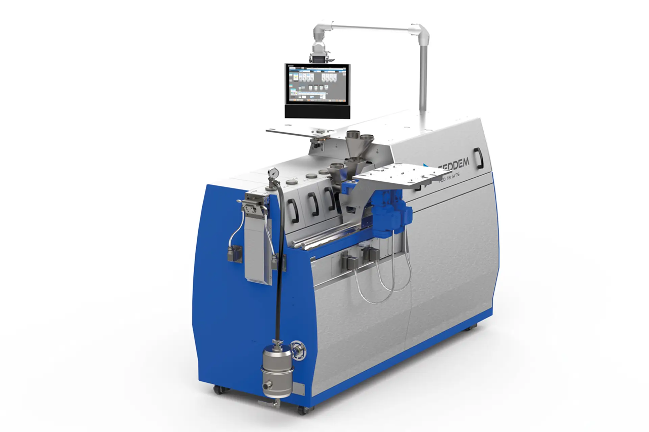 Doppelschnecken-Extruder FED 18 MTS 