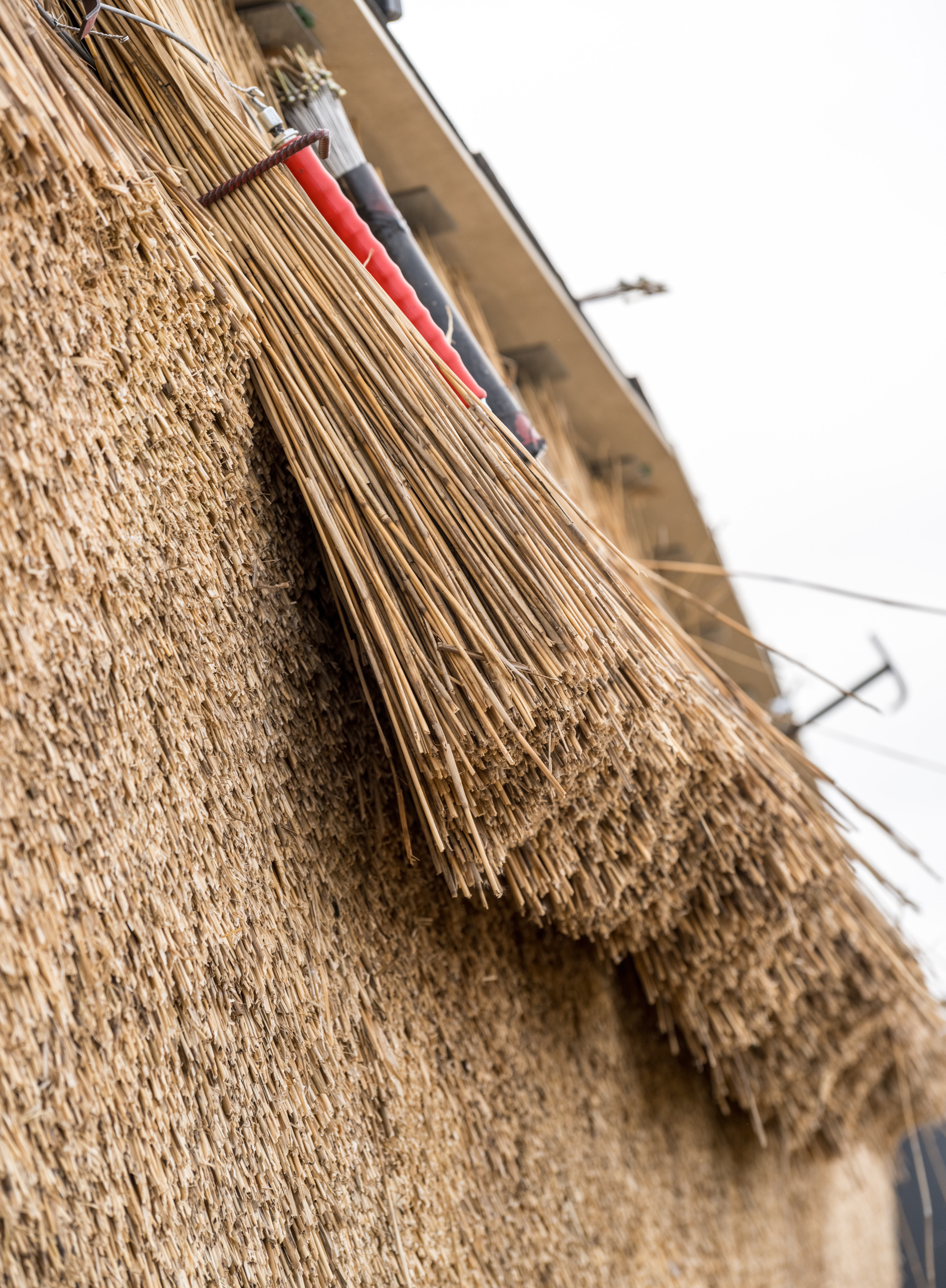 biogene Materialien, Sundby Schule, Stroh