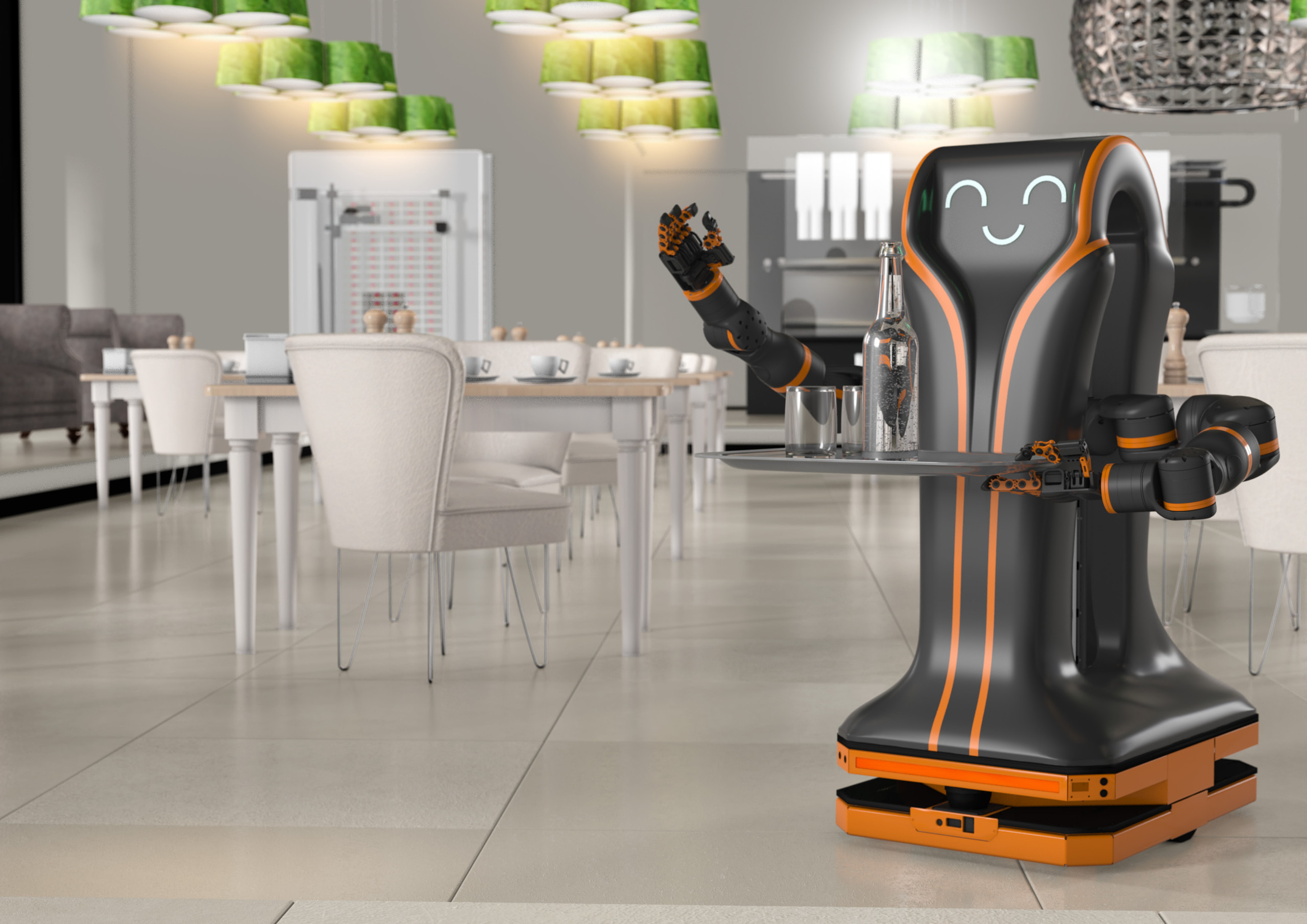<p>Man sieht: Iggy Rob Home, den kostengünstigen und CE-konformen humanoiden Roboter von Igus.<p>